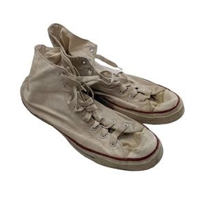 1950-60s Chuck Taylor Converse Hi Top Sneaker Shoes Mens Size 14